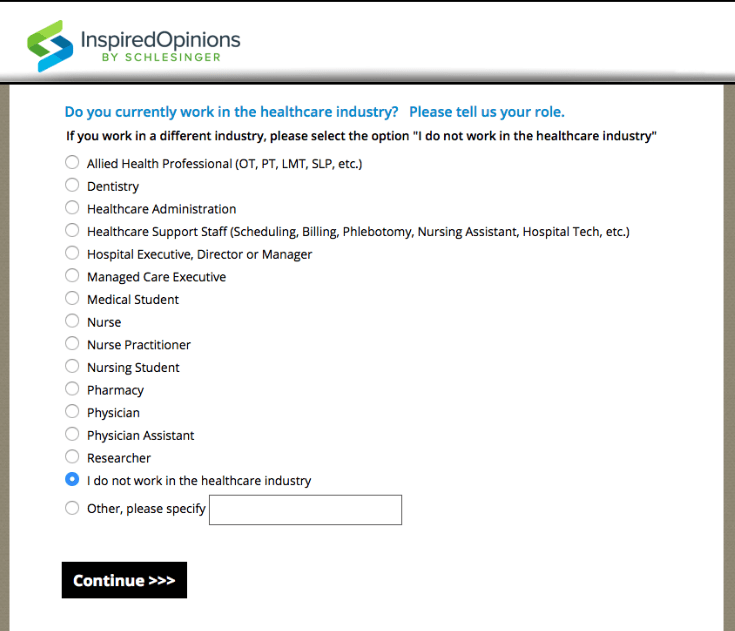 Inspired Opinion registration process - image 2