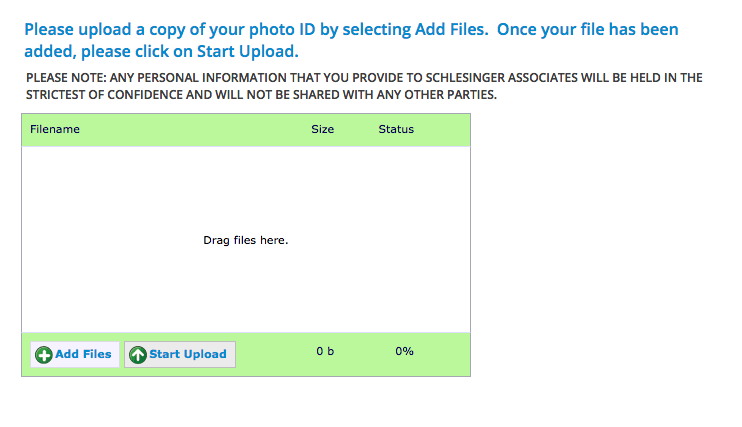 Inspired Opinion registration process - valid id is needed