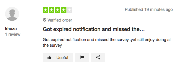 MOBROG TrustPilot review 3