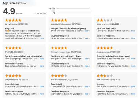 Bingo Tour reviews on App Store