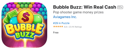 Bubble Buzz- App Store