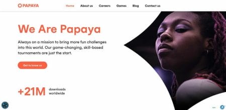 Papaya gaming inc - home page