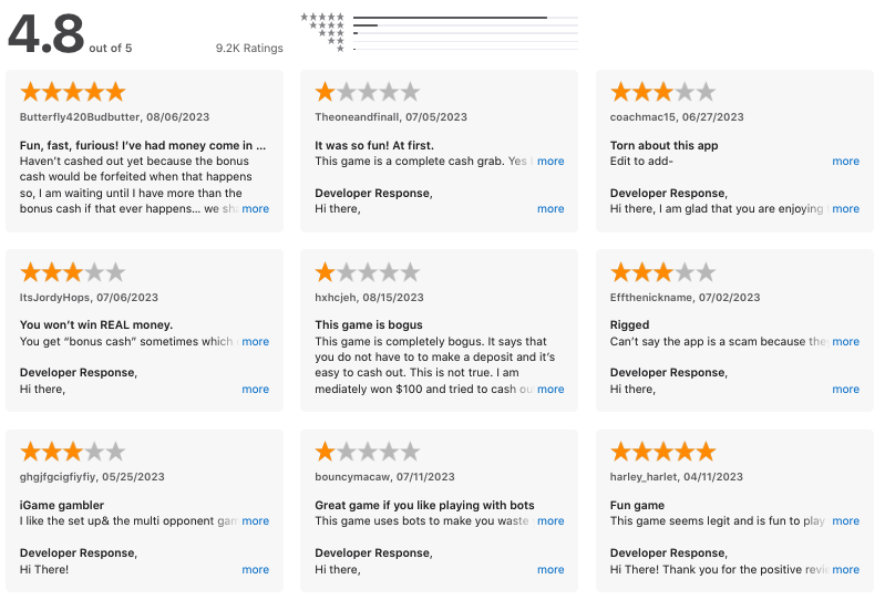 Solitaire Smash App Store Reviews